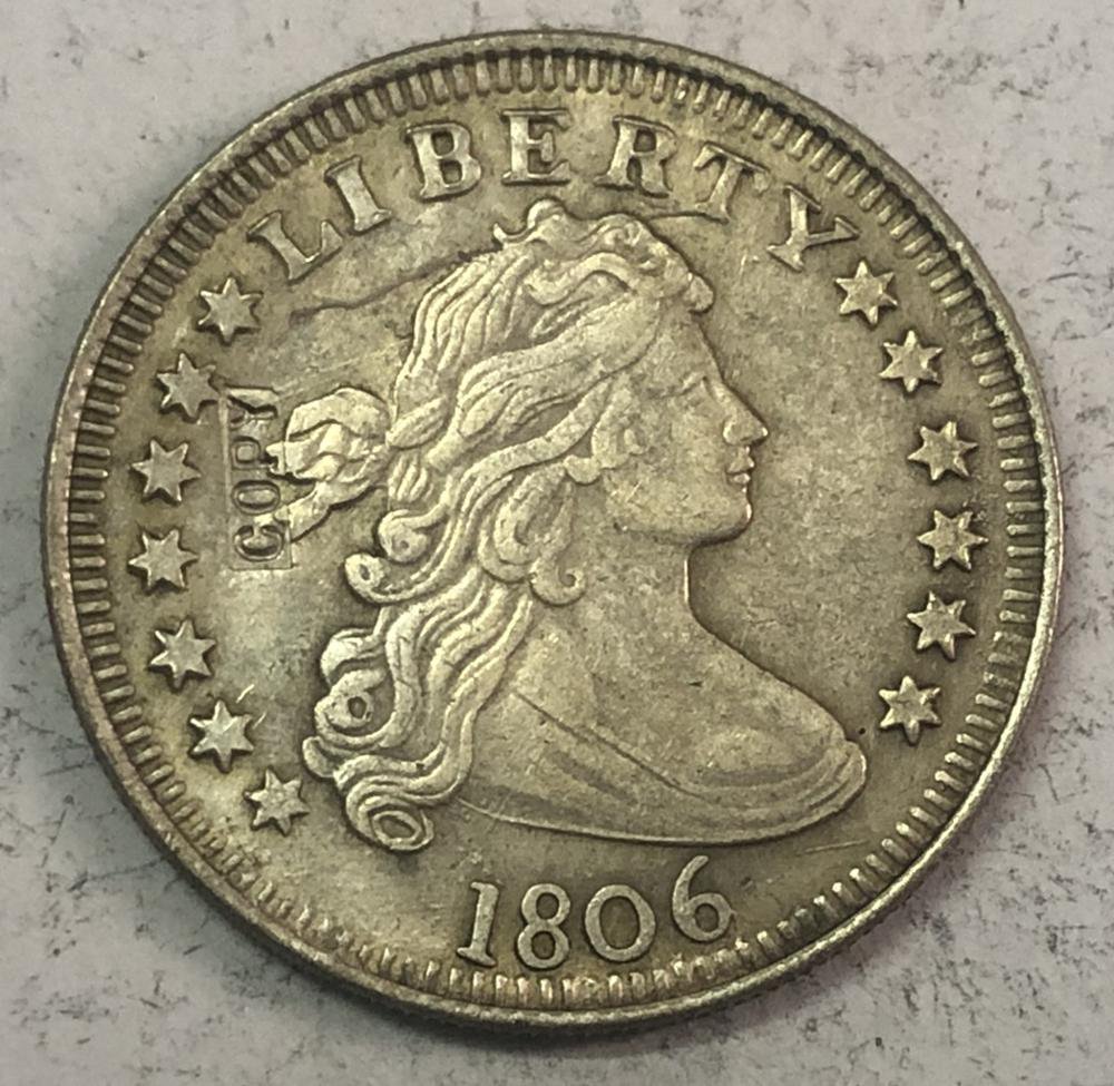 1806 United States 25 Cents 