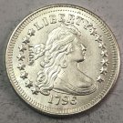 1796 United States 25 Cents "Liberty Draped Bust Quarter Dollar" Copy Coin 1796 United States 25 Cents "Liberty Draped Bust Quarter Dollar" Copy Coin