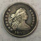 1807 United States 1 Dime "Draped Bust Dime" Heraldic Eagle Copy Coin 1807 United States 1 Dime "Draped Bust Dime" Heraldic Eagle Copy Coin