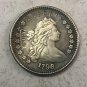 1798 United States 1 Dime "Draped Bust Dime" Heraldic Eagle Copy Coin