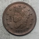 1821 United States Braided Hair Large One Cent Copy Coin 1821 United States Braided Hair Large One Cent Copy Coin