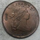 1798 United States Draped Bust Large One Cent Exact Copy Coin 1798 United States Draped Bust Large One Cent Exact Copy Coin