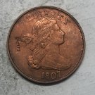 1807 United States Draped Bust Large One Cent Exact Copy Coin 1807 United States Draped Bust Large One Cent Exact Copy Coin