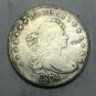 1804 United States Draped Bust One Dollar Silver Plated Exact Copy Coin