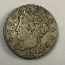 1910 United States V Five Cents Nickel Copy Coin 1910 United States V Five Cents Nickel Copy Coin