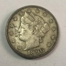 1890 United States V Five Cents Nickel Copy Coin
