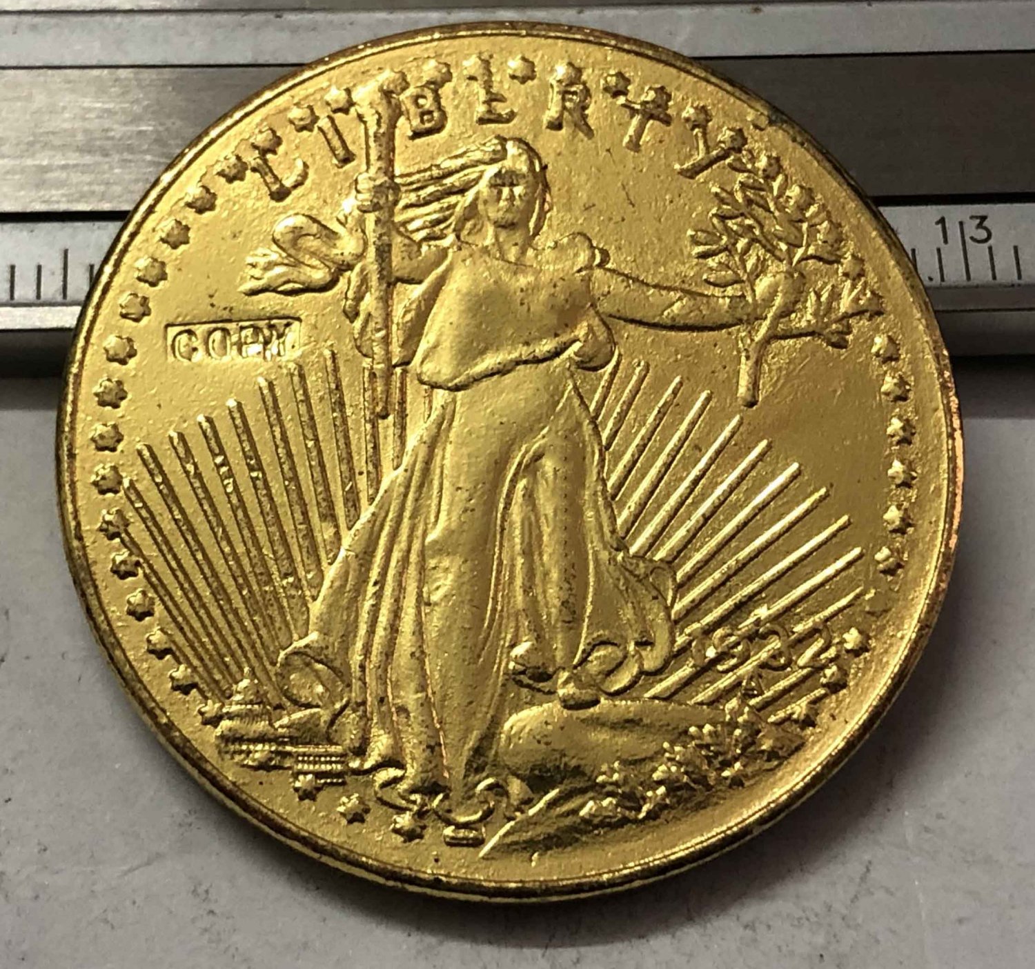 1932 United States Saint Gaudens $20 Twenty Dollars Gold Copy Coin