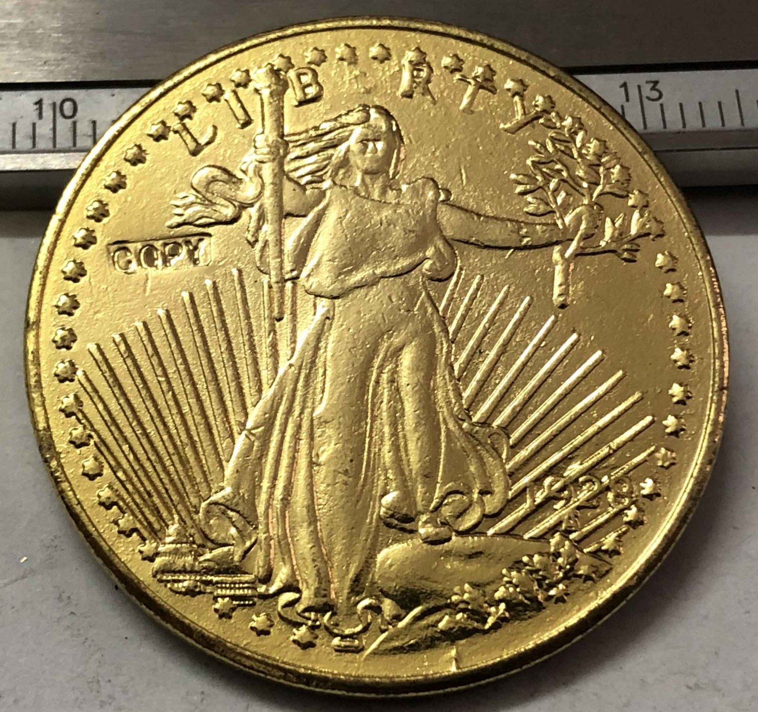 1928 United States Saint Gaudens $20 Twenty Dollars Gold Copy Coin