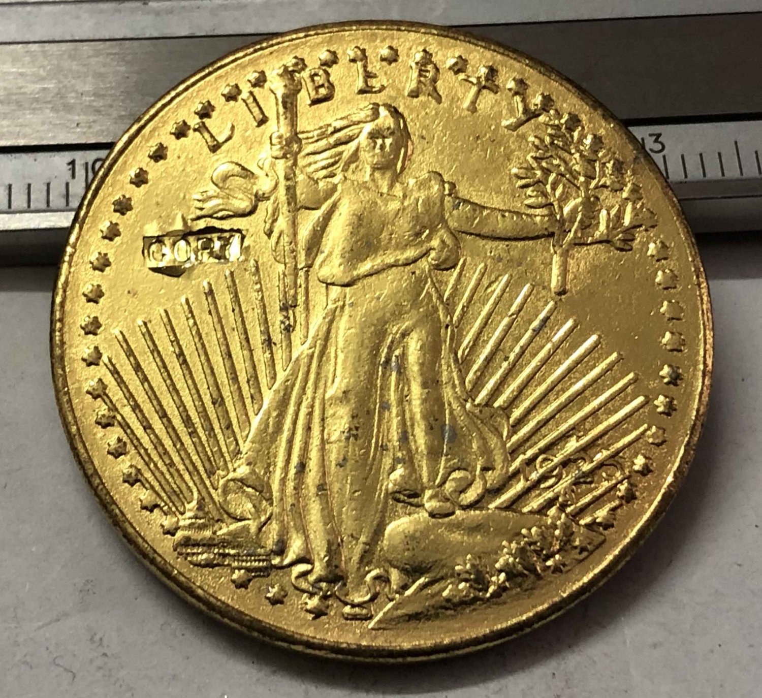 1925 United States Saint Gaudens $20 Twenty Dollars Gold Copy Coin