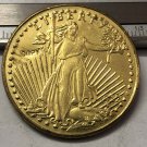 1912 United States Saint Gaudens $20 Twenty Dollars Gold Copy Coin 1912 United States Saint Gaudens $20 Twenty Dollars Gold Copy Coin