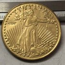 1908 United States Saint Gaudens $20 Twenty Dollars Gold Copy Coin 1908 United States Saint Gaudens $20 Twenty Dollars Gold Copy Coin