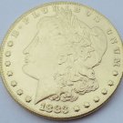 1883-CC United States Morgan One Dollar Gold Plated Copy Coin 1883-CC United States Morgan One Dollar Gold Plated Copy Coin
