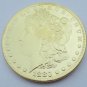 1880-CC United States Morgan One Dollar Gold Plated Copy Coin