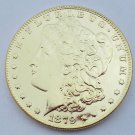 1879-CC United States Morgan One Dollar Gold Plated Copy Coin 1879-CC United States Morgan One Dollar Gold Plated Copy Coin