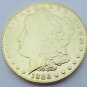 1886 United States Morgan One Dollar Gold Plated Copy Coin