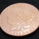1886-O United States Morgan One Dollar Copper Copy Coin