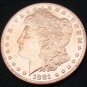 1881-O United States Morgan One Dollar Copper Copy Coin