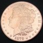 1878-CC United States Morgan One Dollar Copper Copy Coin