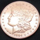 1894-O United States Morgan One Dollar Copper Copy Coin 1894-O United States Morgan One Dollar Copper Copy Coin