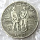 US 1937S Daniel Boone Bicentennial Half Dollar Copy Coins For Collection US 1937S Daniel Boone Bicentennial Half Dollar Copy Coins For Collection