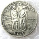 US 1935 Daniel Boone Bicentennial Half Dollar Copy Coins For Collection US 1935 Daniel Boone Bicentennial Half Dollar Copy Coins For Collection