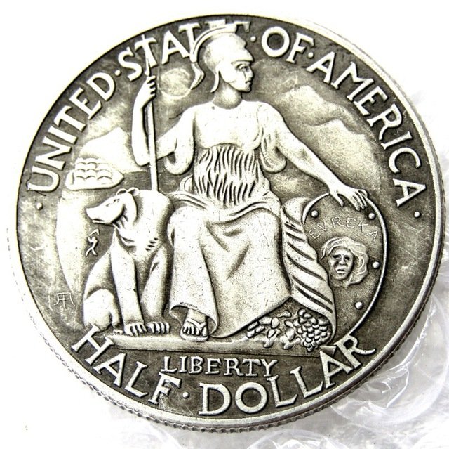 United States 1935 San Diego Commemorative Half Dollars Copy Coins  For Collection