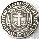US 1936 S Rhode Island Silver Plated Commemorative Half Dollar Copy Coins For Collection US 1936 S Rhode Island Silver Plated Commemorative Half Dollar Copy Coins For Collection