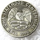 US 1946 Iowa Centennial Commemorative Half Dollar Copy Coins For Collection US 1946 Iowa Centennial Commemorative Half Dollar Copy Coins For Collection