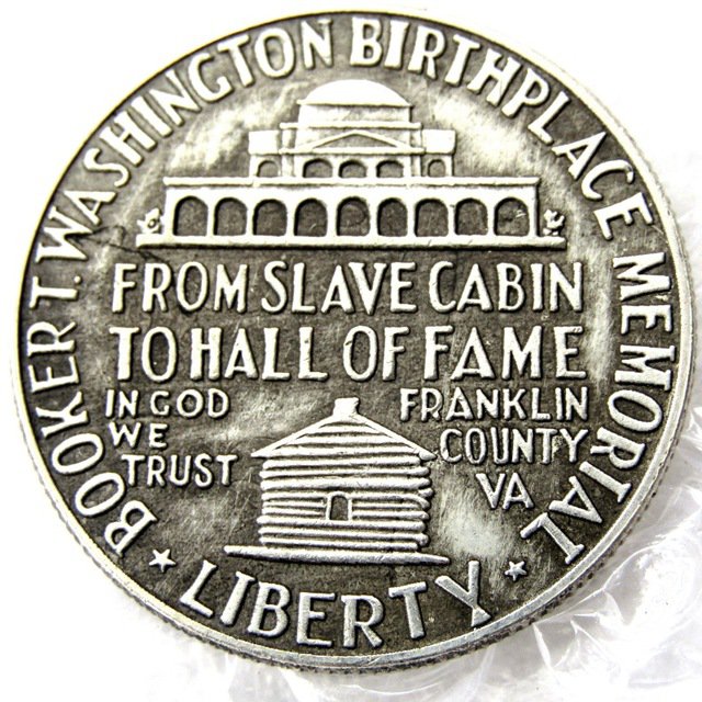 US 1946 Booker T. Washington Memorial Commemorative Half Dollar Copy Coins  For Collection