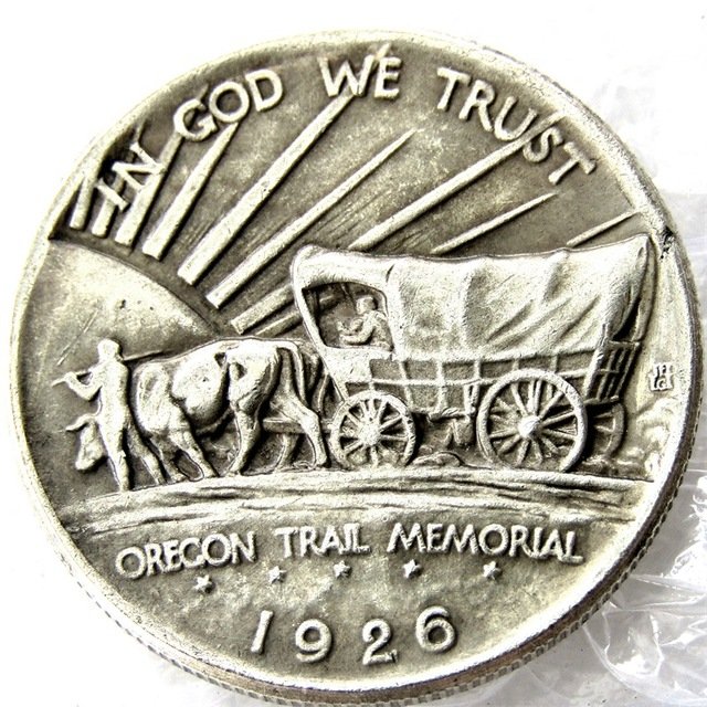 USA 1926-S Oregon Trail Memorial Commemorative Half Dollar Copy Coins  For Collection