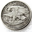 USA 1921 Alabama Commemorative Half Dollar Copy Coins  For Collection