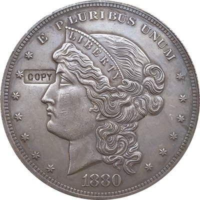1880 United States One Dollar Copy Coins
