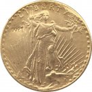 US 1914-S Saint Gaudens $20 Twenty Dollars Gold Copy Coin  For Collection