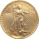 US 1913-S Saint Gaudens $20 Twenty Dollars Gold Copy Coin  For Collection