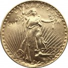US 1909-D Saint Gaudens $20 Twenty Dollars Gold Copy Coin  For Collection