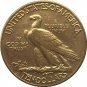 US 1912 Indian Head Half Eagle $10 Ten Dollars Gold Copy Coin For Collection