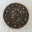 US 1820 Coronet Head Large Cent Copy Coin For Collection US 1820 Coronet Head Large Cent Copy Coin For Collection
