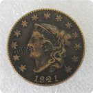 US 1821 Coronet Head Large Cent Copy Coin For Collection US 1821 Coronet Head Large Cent Copy Coin For Collection