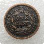 US 1854 Braided Hair Large Cent Copy Coin  For Collection