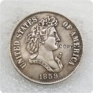 US 1859 French Head Half Dollar Patterns Copy Coin For Collection US 1859 French Head Half Dollar Patterns Copy Coin For Collection
