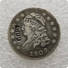 US 1809 Capped Bust Dime 10 Cents Copy Coin  For Collection