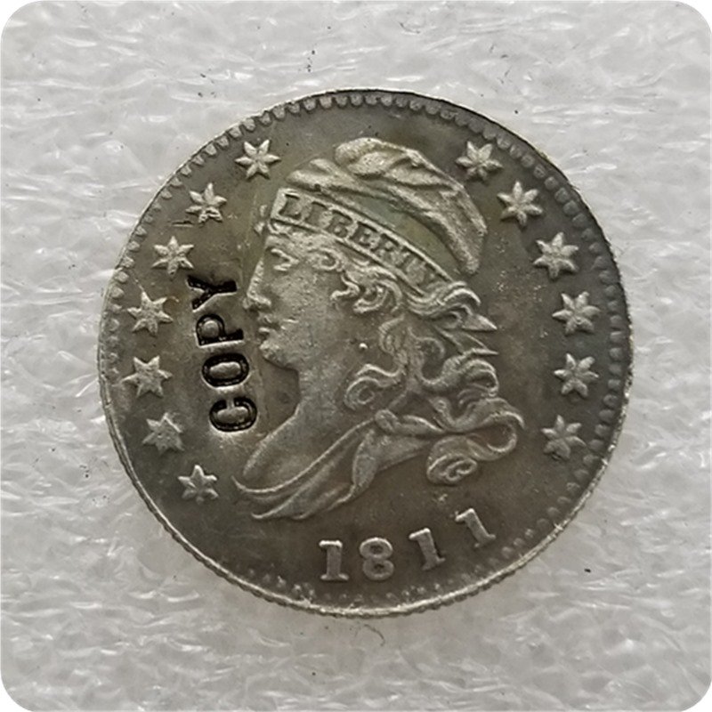 US 1811 Capped Bust Dime 10 Cents Copy Coin  For Collection