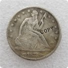 US 1873 Arrows Seated Liberty Half Dollar Copy Coin For Collection US 1873 Arrows Seated Liberty Half Dollar Copy Coin For Collection