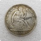 US 1872-S Seated Liberty Half Dollar Copy Coin For Collection US 1872-S Seated Liberty Half Dollar Copy Coin For Collection