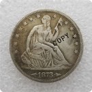 US 1873-S Arrows Seated Liberty Half Dollar Copy Coin For Collection US 1873-S Arrows Seated Liberty Half Dollar Copy Coin For Collection