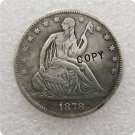 US 1878-S Seated Liberty Half Dollar Copy Coin For Collection US 1878-S Seated Liberty Half Dollar Copy Coin For Collection