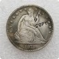 US 1873-CC Seated Liberty Half Dollar Copy Coin For Collection