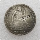 US 1874-CC Arrows Seated Liberty Half Dollar Copy Coin For Collection US 1874-CC Arrows Seated Liberty Half Dollar Copy Coin For Collection