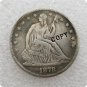 US 1878-CC Seated Liberty Half Dollar Copy Coin For Collection