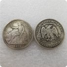 US 1875 Seated Liberty Trade Dollar Copy Coin  For Collection